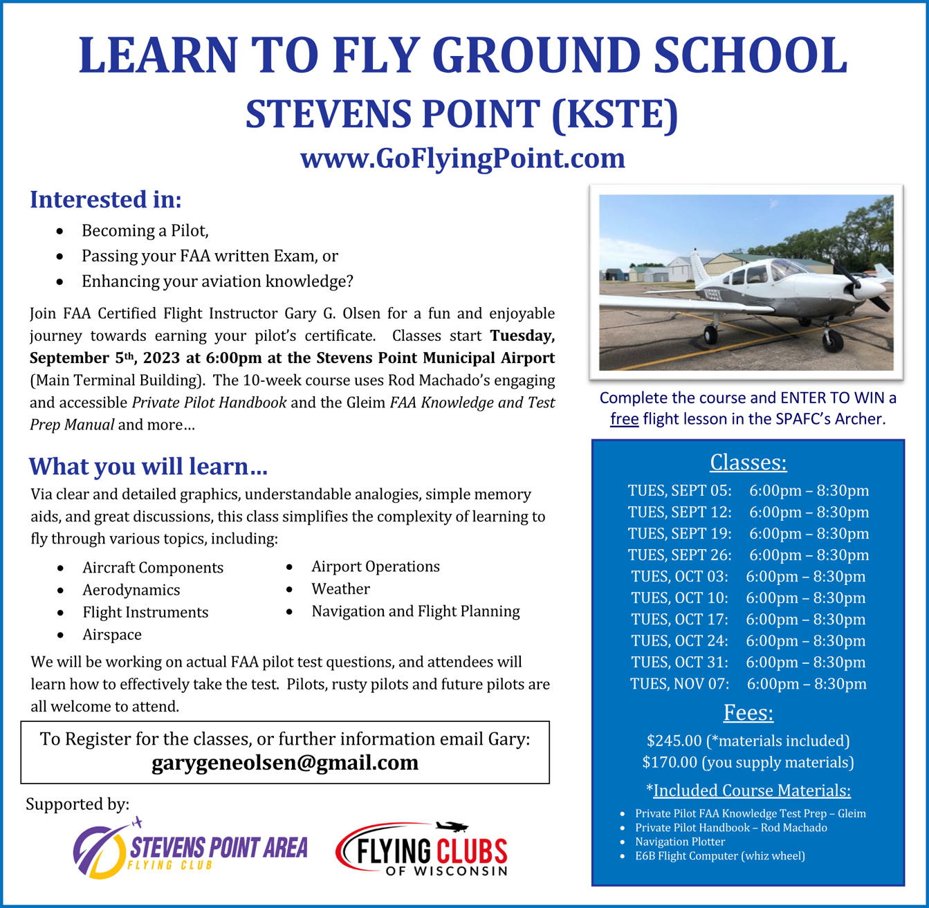 StevensPoint_Ground School & Refresher - Fall 2023_web-stroke